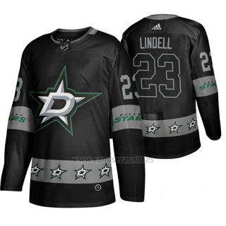 Camiseta Dallas Stars Esa Lindell Breakaway Negro