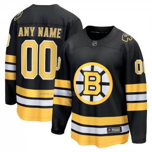 Camiseta Hockey Boston Bruins Primera Breakaway Personalizada Negro Camiseta Hockey Boston Bruins Primera Breakaway Personalizada Negro