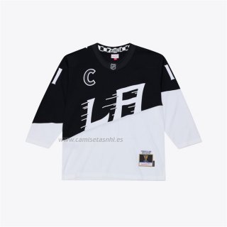 Camiseta Hockey Los Angeles Kings Anze Kopitar 2020 Power Play Negro