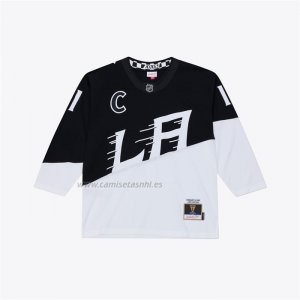 Camiseta Hockey Los Angeles Kings Anze Kopitar 2020 Power Play Negro