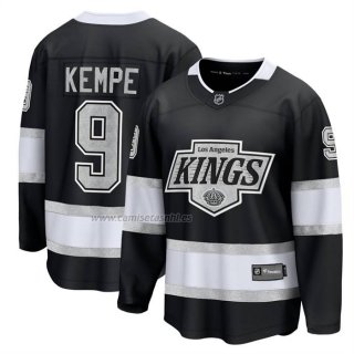Camiseta Hockey Los Angeles Kings Adrian Kempe Primera Breakaway Negro