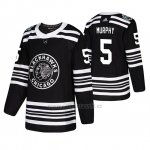 Camiseta Chicago Blackhawks Connor Murphy Winter Classic Adidas Negro