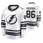 Camiseta Tampa Bay Lightning Nikita Kucherov 2019 All Star Blanco