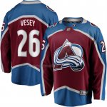 Camiseta Hockey Colorado Avalanche Jimmy Vesey Primera Breakaway Rojo