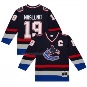 Camiseta Hockey Vancouver Canucks Markus Naslund 2003-04 Azul