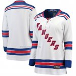 Camiseta Hockey Mujer New York Rangers Segunda Breakaway Blanco