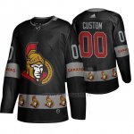 Camiseta Ottawa Senators Personalizada Breakaway Negro