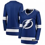 Camiseta Hockey Mujer Tampa Bay Lightning Primera Breakaway Azul