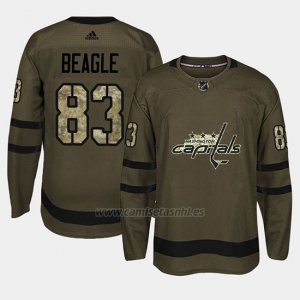 Camiseta Washington Capitals Jay Beagle Camo Salute To Service