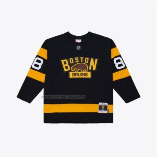 Camiseta Hockey Boston Bruins David Pastrnak 2015 Power Play Negro