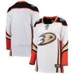 Camiseta Hockey Mujer Anaheim Ducks Segunda Breakaway Blanco Camiseta Hockey Mujer Anaheim Ducks Segunda Breakaway Blanco